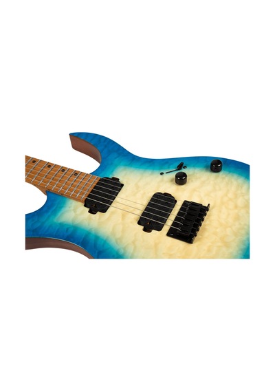 Spira S-500 Qab Elektro Gitar Trans Aqua Blue
