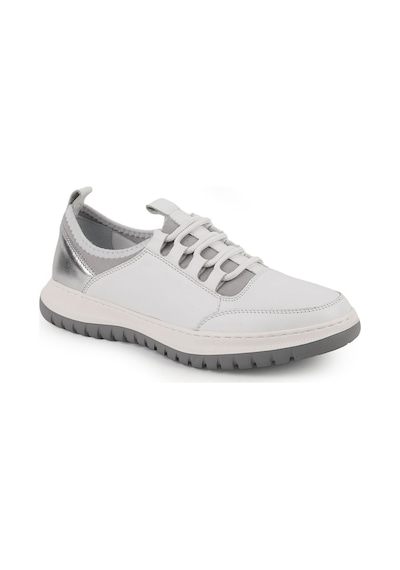 Libero Lz5911 Esnek Çorap Yakalı Hafif Eva Tabanlı Antik Kadın Sneaker Beyaz