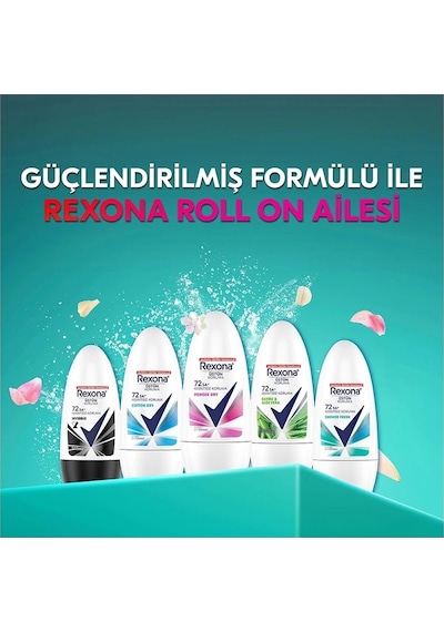 Rexona Powder Dry 72 Saat Kadın Roll-On Deodordant 50 ML