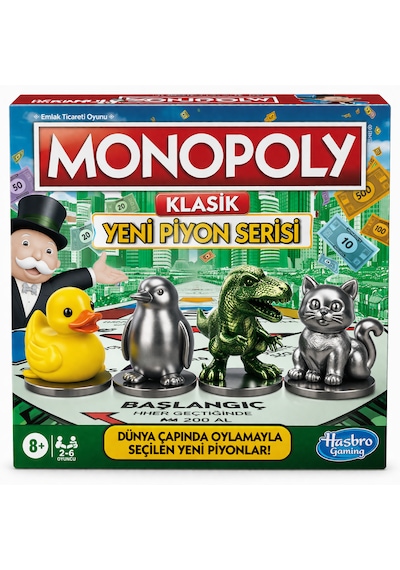 Monopoly Yeni Piyon Serisi Classic C1009