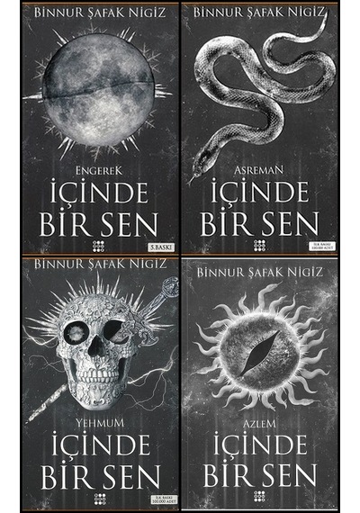 İçinde Bir Sen 1-2-3-4 Engerek-Asreman-Yemhum-Azlem 4 Kitap Set