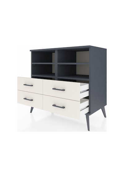 Hyperion Şifonyer 4 Raflı 4 Çekmeceli 88x44x80 Antrasit-antrasit/aytaşı Antrasit/aytaşı Hyperion Şifonyer 4 Raflı 4 Çekmeceli 88x44x80 Antrasit-antrasit/aytaşı Antrasit/aytaşı