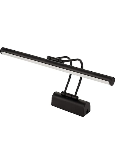 Sarjlı Led Flüt Resim Aplik 6w 3200k Gün Işığı 35cm Duvar Tipi Ayna/tablo Üstü Dekoratif Işık Ip20 Iç Mekan Kullanım Siyah
