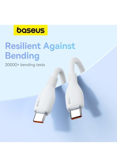 Baseus Pudding Hızlı Şarj Özellikli Type-c To Type-c 100w Kablo 1.2m