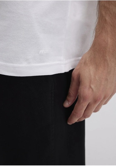 Mavi M065574-620 Basic Tişört Erkek Tişort Beyaz