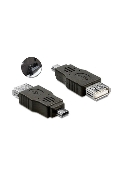 Mini Usb Erkek To Usb Dişi Otg Dönüştürücü