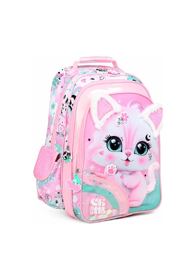 Chımola Cute Kıtty Sırt Çantası 16" Çok Renkli