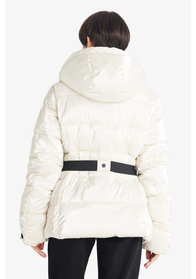 Defacto Regular Fit Kapüşonlu Mont F9979ax25wner128 Ekru-er128