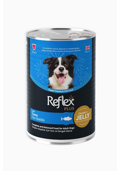 Reflex Plus Jöle İçinde Et Parçacıklı Ton Balıklı Yetişkin Köpek Maması 400 G