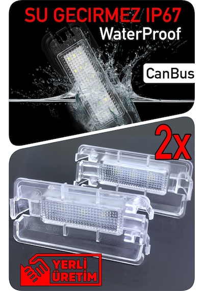 Seat Altea 5p Xl 2004-2016 Canbus Led Plaka Aydınlatma Ledi Lambası