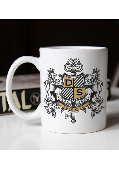 Bk Gift Kişiye Özel Kraliyet Sembollü Beyaz Kupa Bardak-1, Arkadaşa Hediye, Sevgiliye Hediye Kobitmeyencom33659 Bk Gift