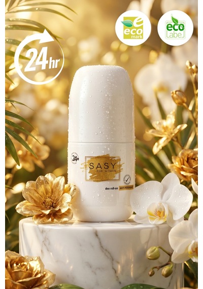 Sasy Antiperspirant Deo Doğal Içerikli Kadın Roll On 50 Ml
