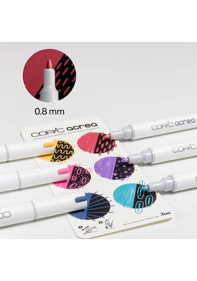 Copic Acrea 6lı Set - Deep .