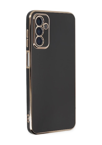 Samsung Galaxy A04s Kılıf Volet Silikon - Siyah