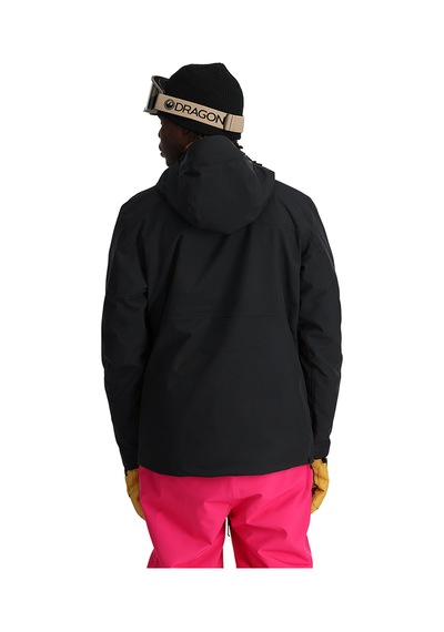 Spyder Spyder All Out Anorak Erkek Siyah Kayak Ceketi 10011