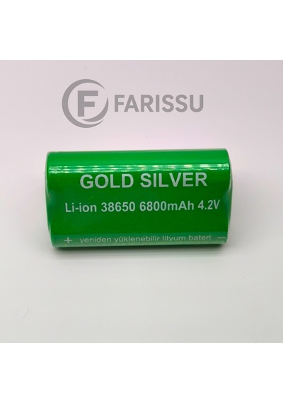 Gold Sılver Gs-5000 6800mah Bataryalı, Uzun Ömürlü, Şarjlı El Feneri Siyah
