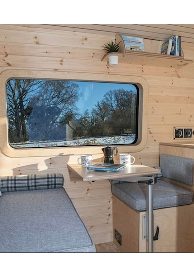 360 Dönebilen Karavan & Tekne Masa Ayağı