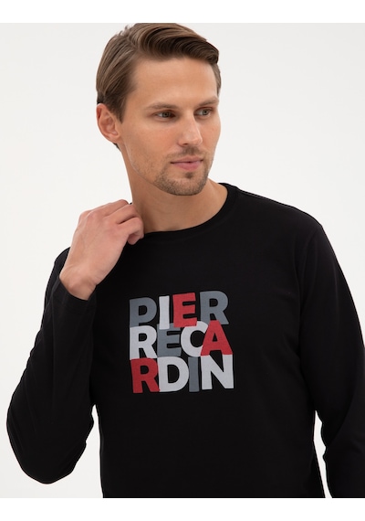 Pierre Cardin Erkek Siyah Pijama Takım 50322654-001 Siyah