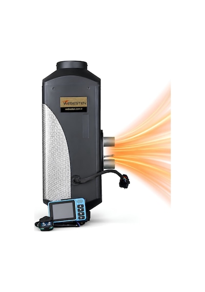 Webesten Wbs-nf-01 5kw Sabit Tip Dizel Isıtıcı 12v 24v Bluetoothlu