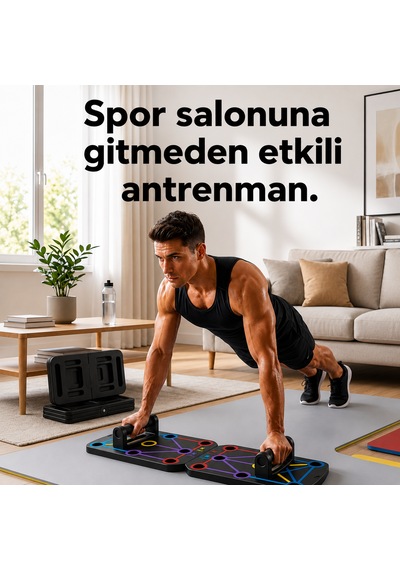 Şınav Tahtası Push Up Board Katlanabilir Ev Tipi Fitness Ekipmanı