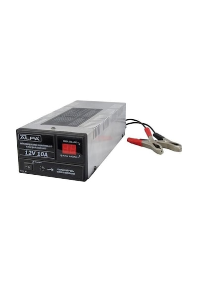 Alpa 12Volt 10Amper Mikroişlemci Kontrollü Akü Şarj Cihazı / 84444656