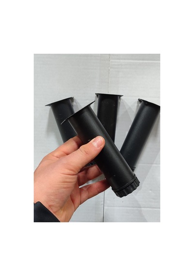 Gobit Ayarlanabilir Metal 15 Cm Siyah Mobilya Kanepe Koltuk Baza Yükseltici Destek Ayağı Ayakları. Siyah Siyah