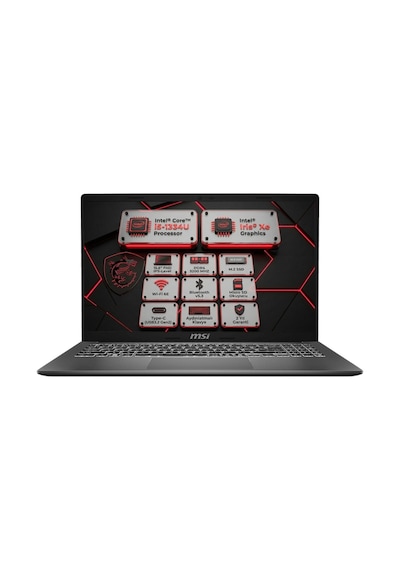 MSI Modern 15 F13mg-869xtr006 i5-1334U 64 GB 2 TB SSD 15.6" Dos Dizüstü Bilgisayar