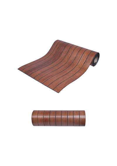 Brano Koyu Kahve Ceviz Desen Duvar Lambiri 60x280 Cm-kendinden Yapışkanlı 311-60