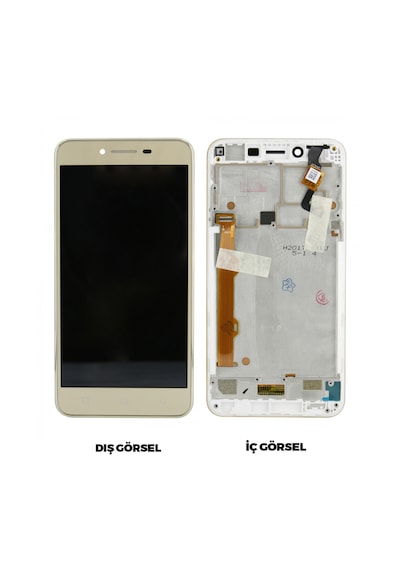 Teknonet Lenovo Vibe K5 A6020 Uyumlu Lcd+dokunmatik+çıtalı - Beyaz