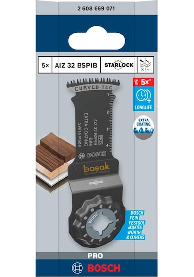Bosch Pro Aız 32 Bspıb 5'li Ahşap Starlock Testere 2608669071