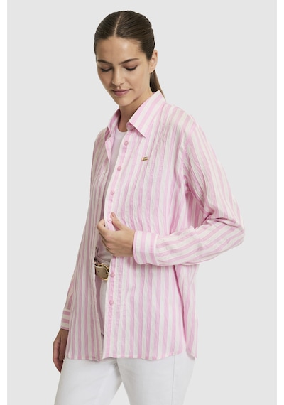 U.S. Polo Assn. U.s. Polo Assn. Kadın Pembe Gömlek Desenli 50324736-vr041