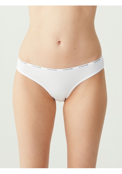 U.S. Polo Assn. Kadın 5 Li Düşük Bel Slip Çok Renkli 67001 Lacivert