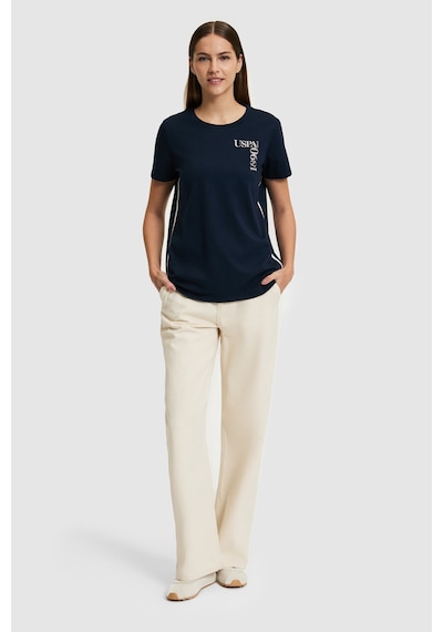 U.s. Polo Assn. Kadın Lacivert Tişört 50323476-vr033