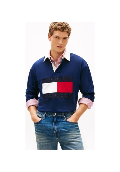 Tommy Hilfiger Erkek Sweatshirt Mw0mw43067 Çok Renkli