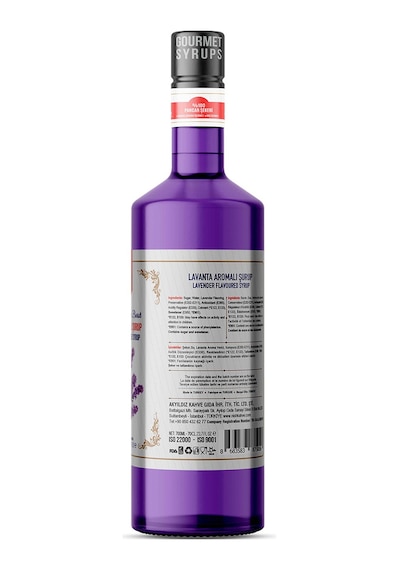 Nish Lavanta Aromalı Şurup 700 Ml - Pet Şişe