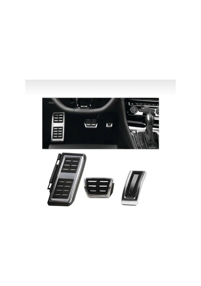 Vw T-Roc Troc Geçmeli Krom Pedal Seti
