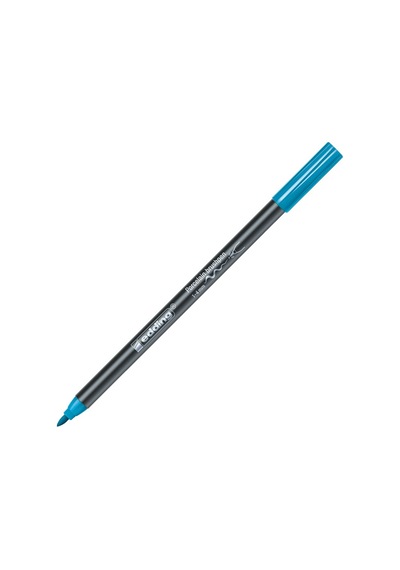 Edding Porselen Kalemi Fırça Uçlu 1-4 Mm Açık Mavi 4200 Çok Renkli