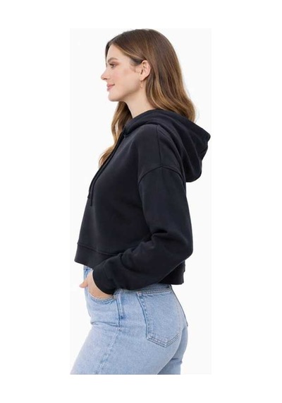 Bebuy Kapşonlu Sweatshirt Siyah