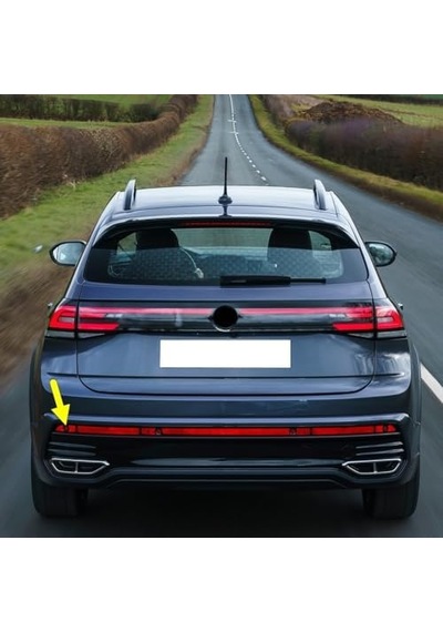 R- Tampon Arka Sol Dış Reflektör 2g7945063 Vw Taigo İle Uyumlu 2022-2025 Açık Mavi