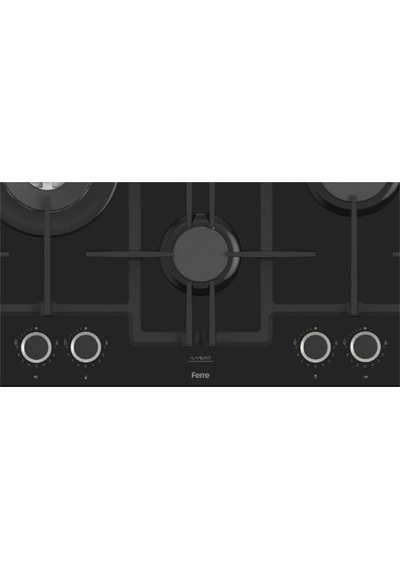 Afm Tech Ve Ferre Modeo Turbolu Siyah Dijital ED075-WFA WOK + FM7700 + FM3400 Ankastre Set