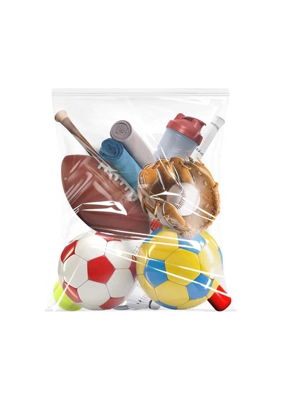 Fermuarlı Saklama Torbaları, 12'li Paket, 3,5 Galon Yeniden Kapatılabilir Plastik Saklama Torbaları, Yiyecek, Giyim, Diğer