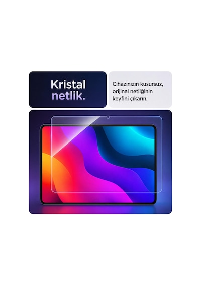 Casper Pad M10 Pro İle Uyumlu Ekran Koruyucu 12.2 İnç 9h Kırılmaz Esnek Nano Cam, Çizilmeye Ve Darbeye Dayanıklı Koruma, Hd Şeffaf