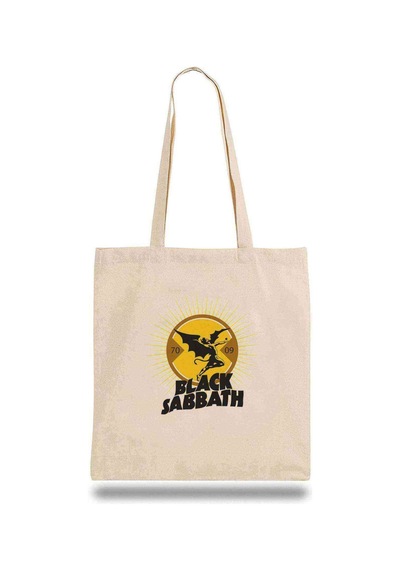 Bez Çanta Black Sabbath Devil Bej