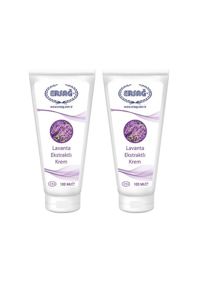 Ersağ Lavanta Ekstraktlı Krem 2 x 100 ML