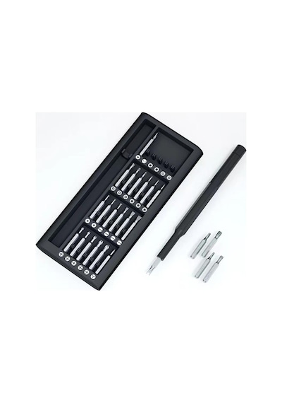 25 Parça Çok Fonksiyonlu Hassas Tornavida Seti Telefon Tablet Elektronik Tamir Tornavida Seti