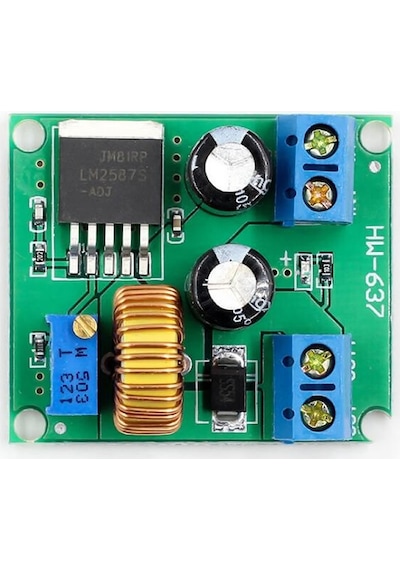 Alkatronik-Lm2587 Ayarlı Voltaj Yükseltici Modül 40V 5A Step Up Boost Modül
