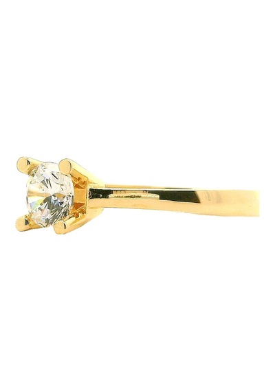 Cigold Tektaş Yüzük 14 Ayar Altın 1.72 Gr Oa-k22201029219 Renkli