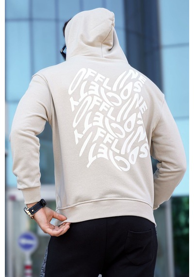 Madmext Madmext Bej Erkek Sweatshirt 5314-bej Bej