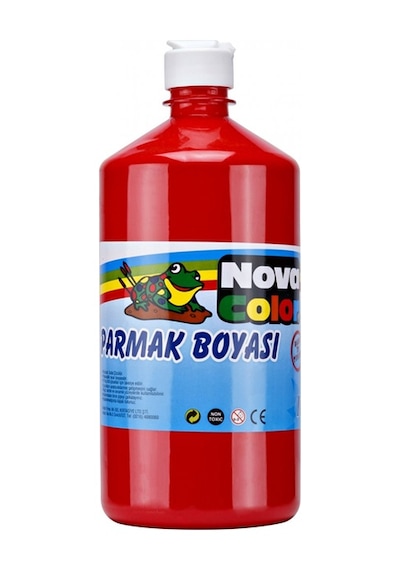 Nova Color Parmak Boyası Kırmızı 1 Kg Nc-316 Çok Renkli