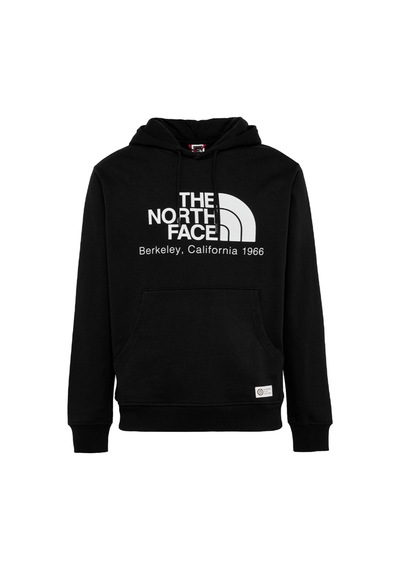 The North Face M Berkeley California Hoodie Erkek Outdoor Sweatshirt Siyah